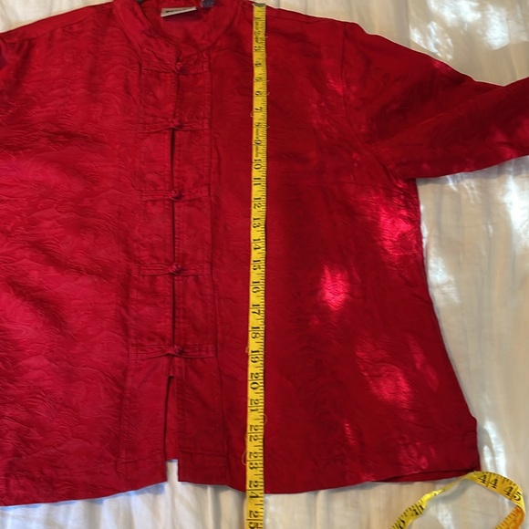 Chico’s Design 100% silk blouse, size 2 - Picture 6 of 9